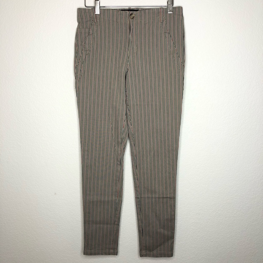 Peruvian Connection Pencil Striped Pants N22